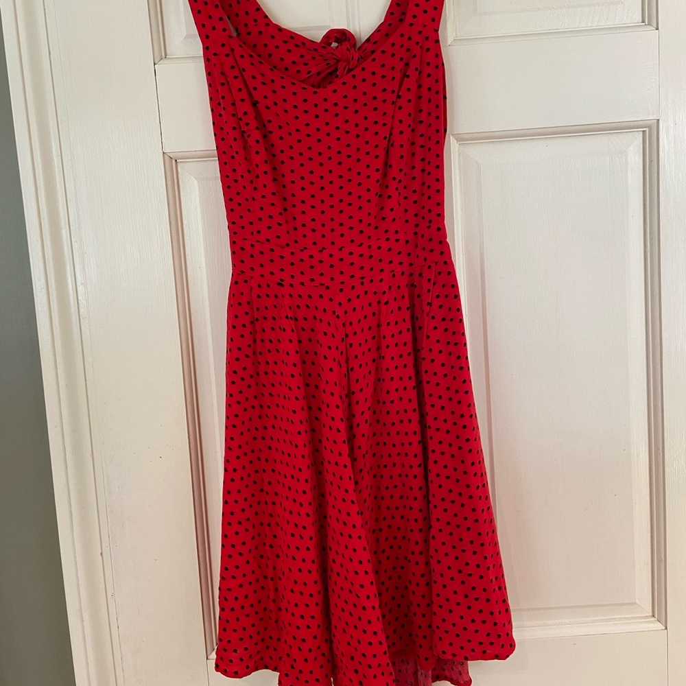 Forever 21 Red Polka Dot Dress
